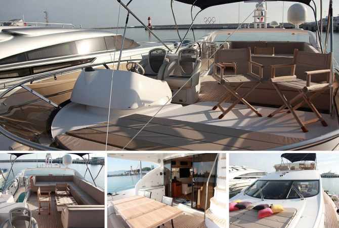 Яхта Sunseeker 72